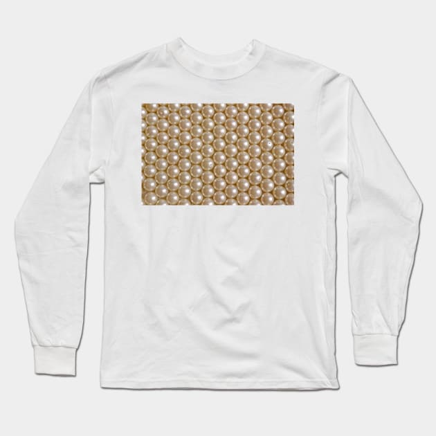 pearl beads Long Sleeve T-Shirt by pinkal